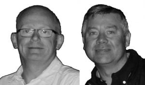 Didier Beaufils et Denis Andrieu, franchisés Diagamter