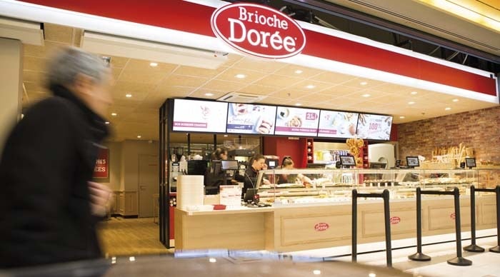 David Fontanié, franchisé Brioche Dorée reçoit le prix de l
