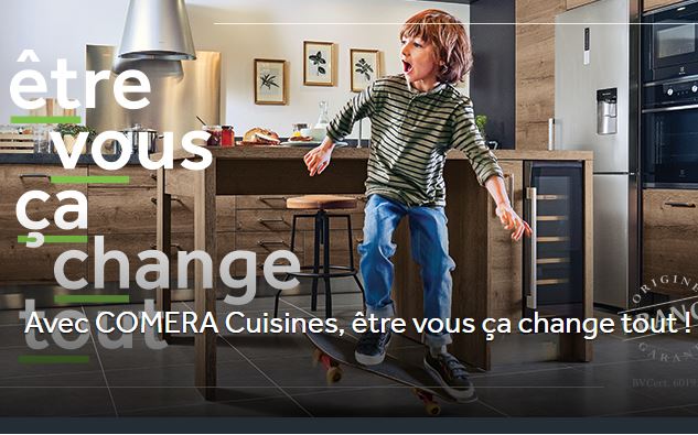 Comera Cuisines : Des cuisines vivantes et élégantes 