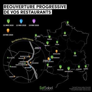 La franchise Eat Salad®accueille de nouveau ses clients