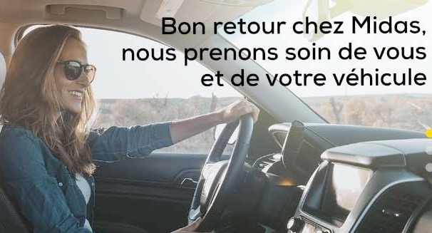 Midas aide les automobilistes à reprendre la route du travail en sécurité