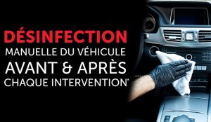désinfection véhicule centres roady