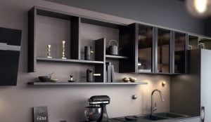 mobalpa étagères aériennes