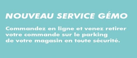 Un nouveau service de Drive pour les magasins du réseau Gémo