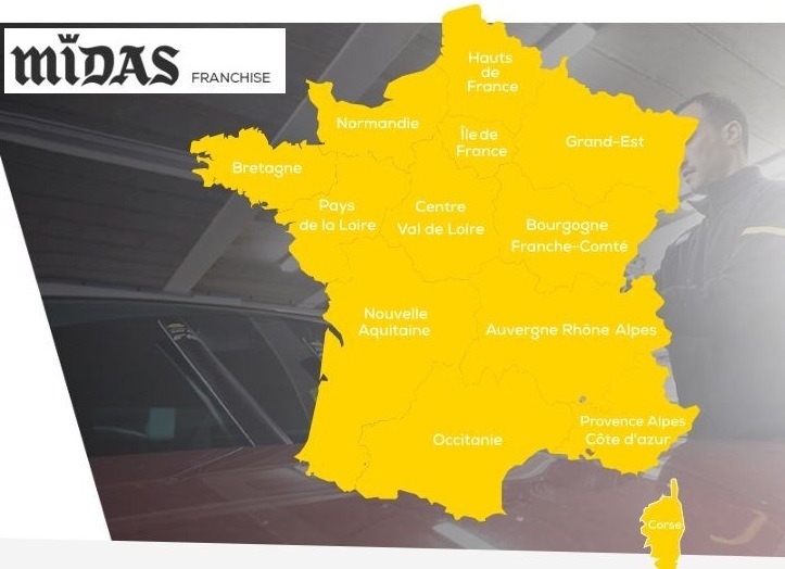 opportunités reprises franchise midas