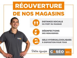 reouverture magasin réseau caséo
