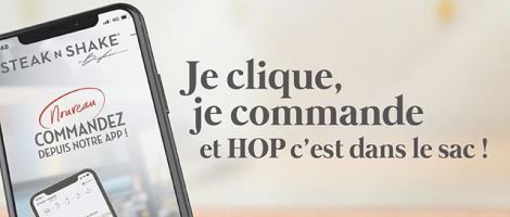 Le réseau Steak ‘n Shake invite à découvrir sa nouvelle application !