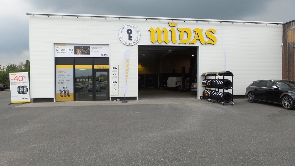 centree franchisé MIDAS BAILLEUL