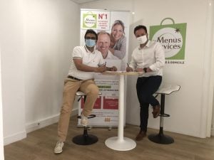 PDG les menus services et franchisé Vincent
