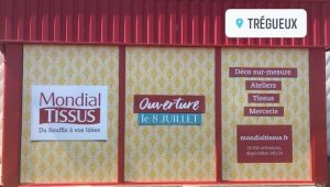 franchise mondial tissus ouverture magasin Trégueux