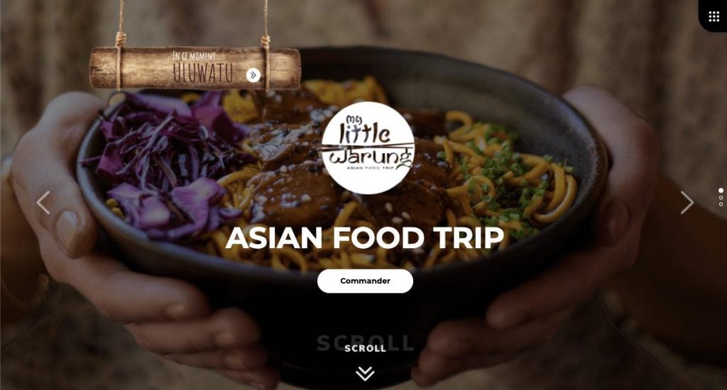 nouveau site en ligne My Little Warung