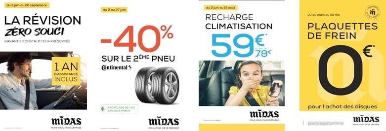 offres promotionnelles franchise midas été 2020
