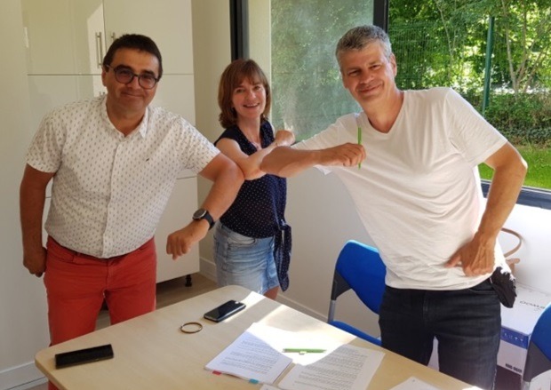 Alain Balandreaud, Sophie et Pascal Mallet les menus services