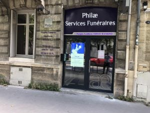 Philae Services Funéraires bordeaux extérieur