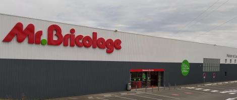 Modernisation du magasin Mr.Bricolage de Ruffec au concept 4 piliers