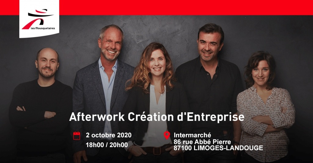 afterwork Groupement Les Mousquetaires