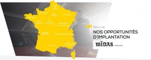 opportunités franchise Midas