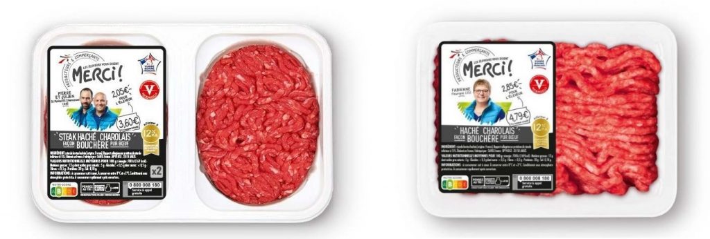 steak haché Charolais merci intermarché
