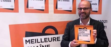 Le réseau Mondial Tissus élu Meilleure Chaîne de Magasins 2021