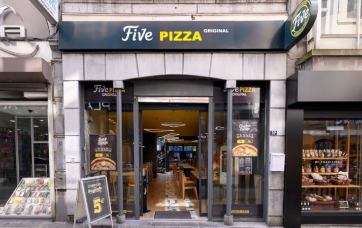 Un nouveau point de vente Five Pizza en Belgique