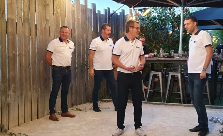 Moments de convivialité durant la formation initiale illiCO travaux