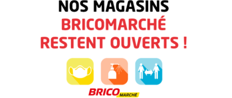 Le réseau Bricomarché maintient ses points de vente ouverts