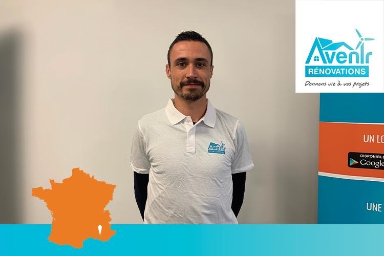 Romain Bordonnet nouveau licencié Avenir Rénovations