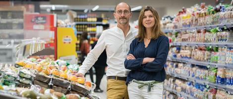 Témoignage de Sonia et Olivier, chefs d’entreprise Intermarché et Netto
