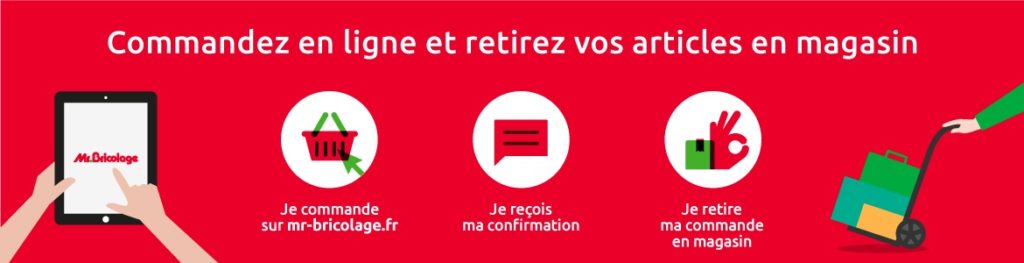 commande en ligne réseau mr bricolage