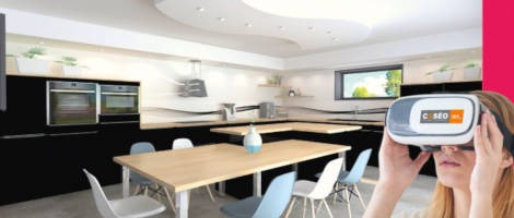 Le réseau Caséo vous fait explorer votre projet cuisine en 3D