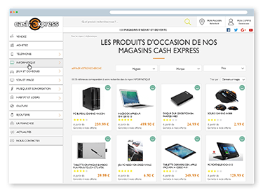 produits réseau cash express