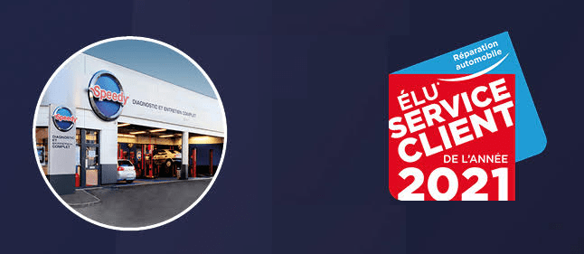 Speedy élu « Service Client de l’année 2021 »