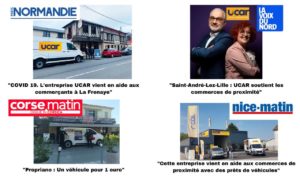 actions franchise ucar relayées dans la presse locale