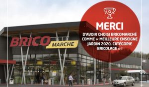 Bricomarché est la « Meilleure enseigne jardin » pour 2020-2021 !