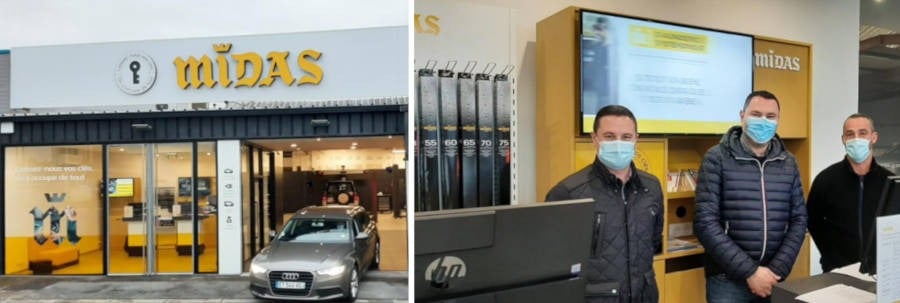 Un nouveau centre franchisé Midas voit le jour à Rivery