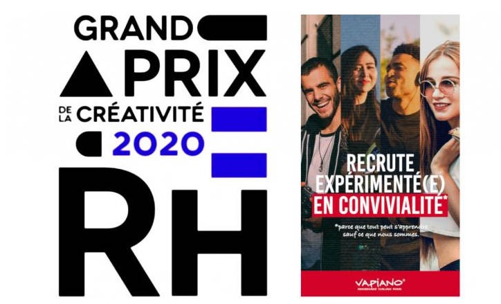 Vapiano France : Vainqueur du Grand Prix de la Créativité RH 2020