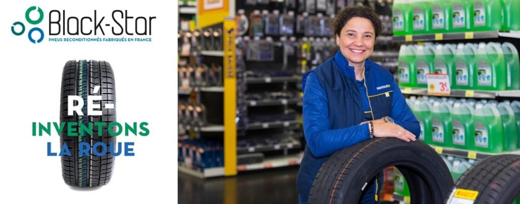 Le réseau Norauto propose des pneus recyclés 100 % made in France