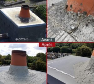 Attila Plomelin cheminée