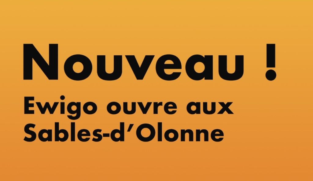 Nouvelle franchise Ewigo Sables-d