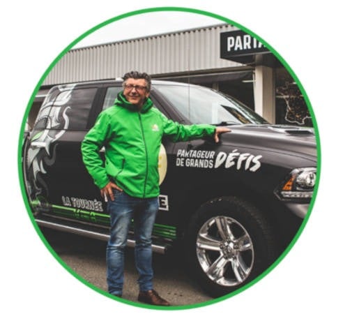 Jean Pierre Derouet fondateur du réseau V and B