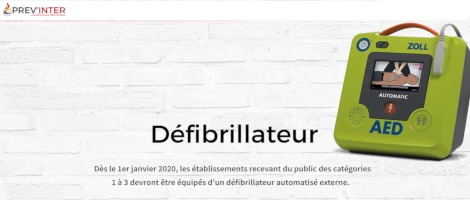 La franchise Prev’Inter prévoit d&rsquo;installer une cinquantaine de défibrillateurs