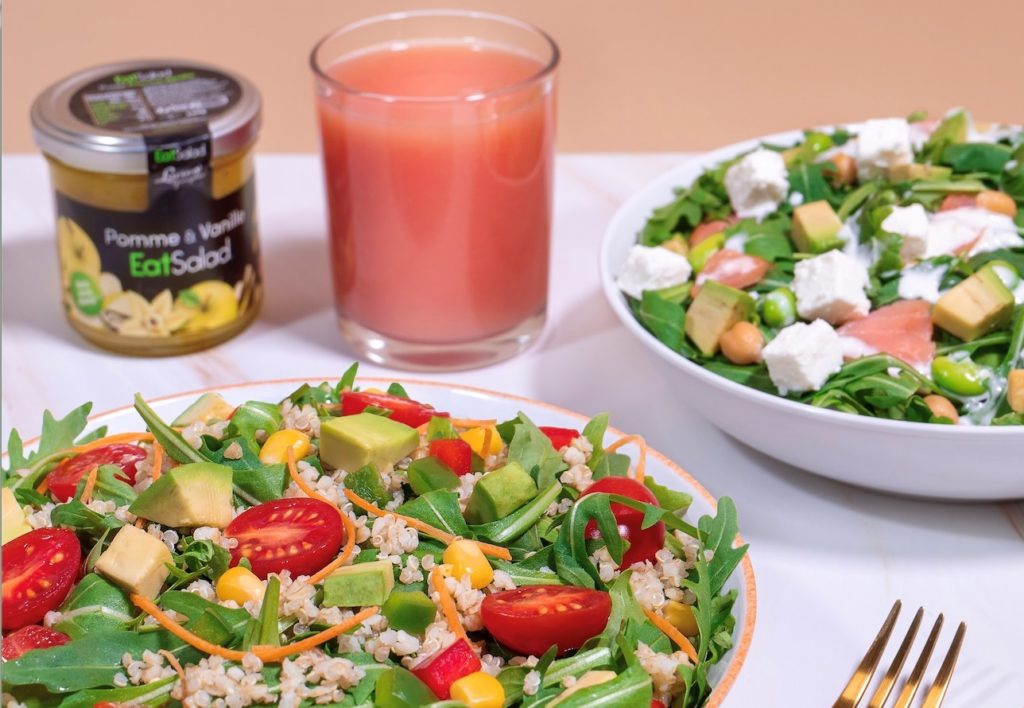 Quels sont les objectifs de la franchise Eat Salad en 2021 ?