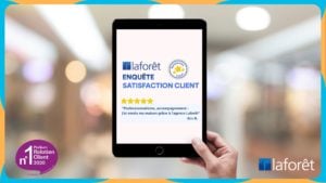La franchise Laforêt classée N°1 du Podium de la Relation Client !