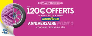 Point S fête son 50ème anniversaire avec plein de promos !