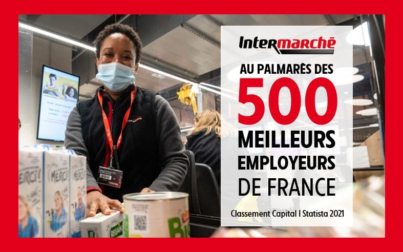 Le réseau Intermarché fait partie des 500 meilleurs employeurs de France