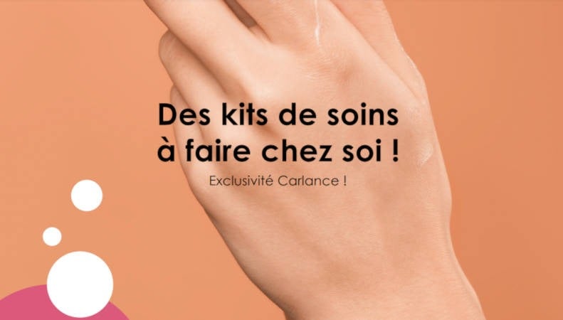 Carlance présente ses kits de soins exclusifs