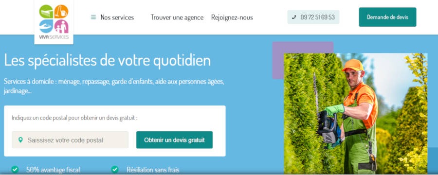 site internet vivaservices