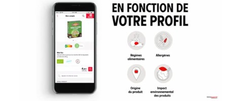 Intermarché valorise sa nouvelle application baptisée Consomieux