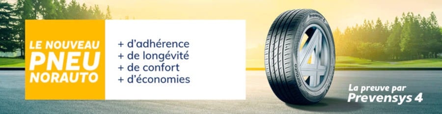 Le réseau Norauto lance son nouveau pneu Prevensys 4