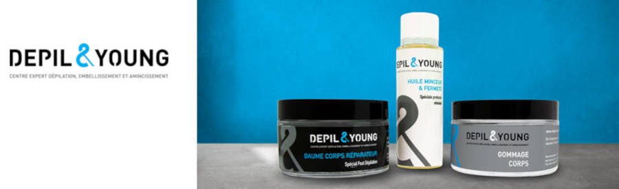Depil&Young lance sa propre gamme de cosmétique